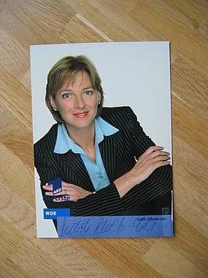 WDR Fernsehmoderatorin Judith Schulte-Loh - Autogramm!