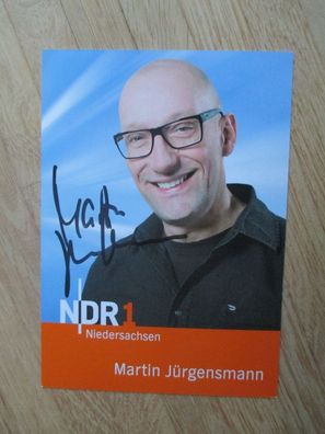 NDR Moderator Martin Jürgensmann - handsigniertes Autogramm!!!