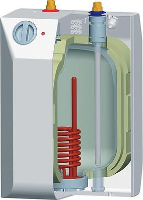 Warmwasserspeicher Boiler Untertisch 5 Liter druckloser Kleinspeicher