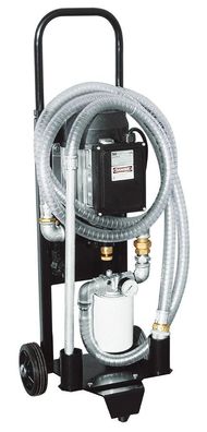 Depuroil fahrbare 230V Ölpumpe Ölfilter Filtergerät für Hydrauliköl Diesel
