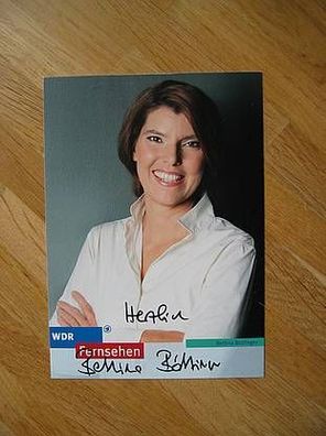 WDR Fernsehmoderatorin Bettina Böttinger - handsigniertes Autogramm!!!