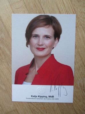 MdB Die Linke Katja Kipping - handsigniertes Autogramm!!!