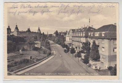 47271 Ak Bad Wildungen Hotel Fürstenhof 1943