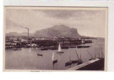 47385 Ak Palermo Monte Pellegrino del Porto um 1920