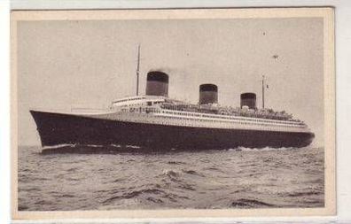 46020 Ak französischer Dampfer S.S."Normandie" um 1920
