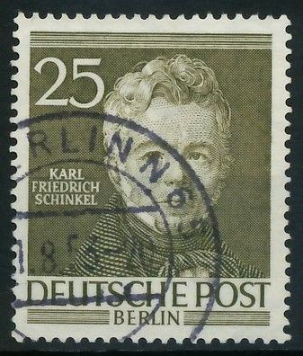 BERLIN 1952 Nr 98 gestempelt X8732B2