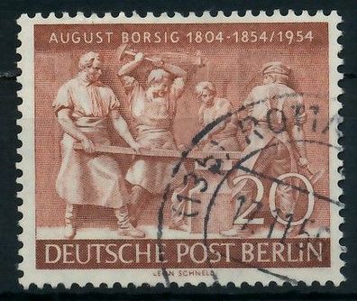 BERLIN 1954 Nr 125 gestempelt X8732F6