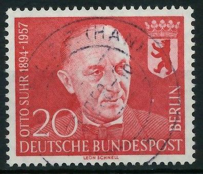 BERLIN 1958 Nr 181 zentrisch gestempelt X873306