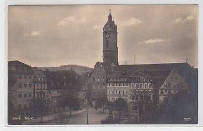 41153 Foto Ak Jena Markt um 1920