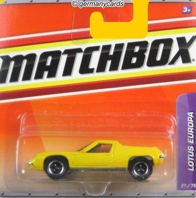 Spielzeugauto Matchbox 2010* Lotus Europa