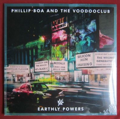 Phillip Boa And The Voodooclub Earthly Powers Vinyl DoLP