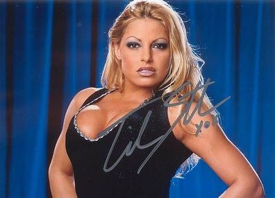 SEXY Original Autogramm TRISH Stratus auf HGF