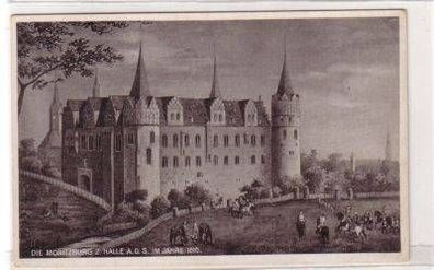 47574 Ak Die Moritzburg zu Halle a. Saale im Jahre 1616