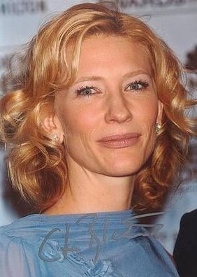 Original Autogramm CATE Blanchett auf HGF