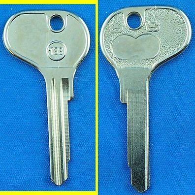 Schlüsselrohling Börkey 733 - z.B. für verschiedene ältere VW