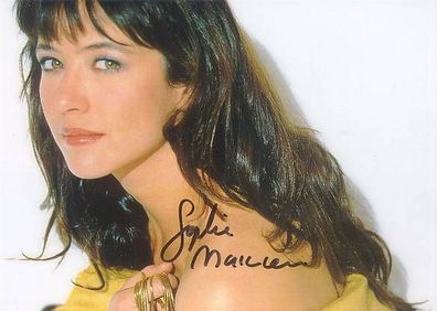 Original Autogramm SOPHIE Marceau auf HGF