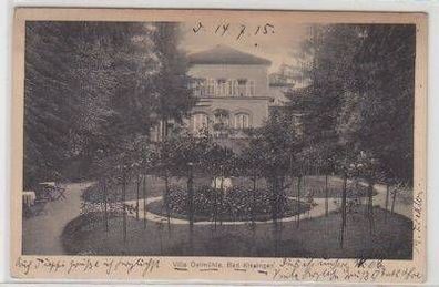 48673 Ak Villa Oelmühle Bad Kissingen 1915