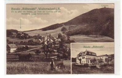49851 Ak Waltersdorf Baude "Rübezahl" Lausche 1914