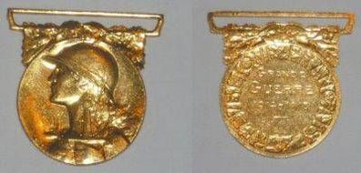 France Médaille commémorative de la guerre 1914?1918