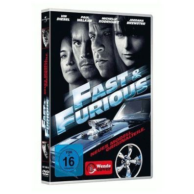 Fast & Furious 4 Film Dvd action thriller zustand gebraucht gut