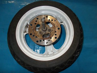 Suzuki Katana AY50 Reifen Felge Bremsscheibe vorne Roller