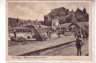 48708 Ak Heidelberg Thermal-Schwimmbad um 1940