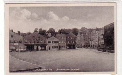48953 Ak Mühldorf am Inn Katharinen-Vorstadt um 1940