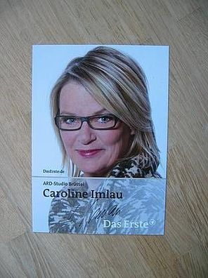 WDR Fernsehmoderatorin Caroline Imlau - Autogramm!!!