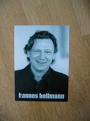 Einsatz in Hamburg Schauspieler Hannes Hellmann Autogra