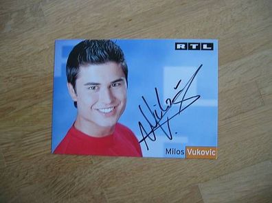 Unter uns Schauspieler Milos Vukovic hands. Autogramm!!
