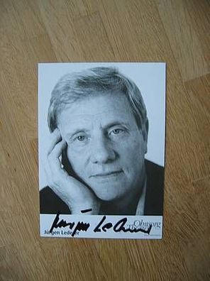 Ohnsorg Theater Schauspieler Jürgen Lederer Autogramm