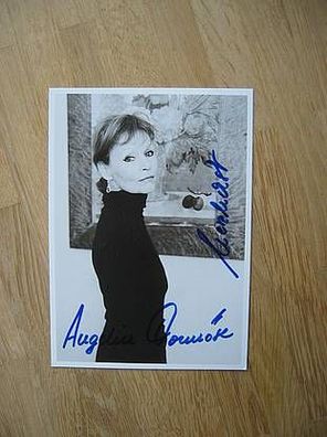 Schauspielerin Angelica Domröse - handsign. Autogramm!!