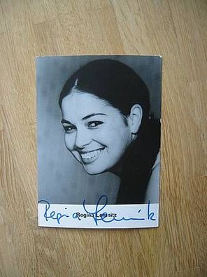 Schauspielerin Regina Lemnitz handsigniertes Autogramm!