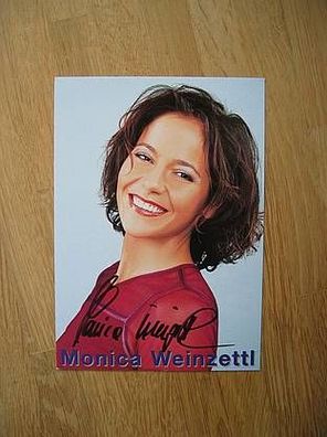 Schauspielerin Monica Weinzettl - handsigniertes Autogramm!!!