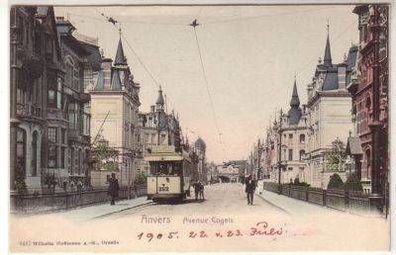 50047 Ak Antwerpen Anvers Belgien Avenue Cogels 1905