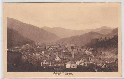 49089 Ak Wolfach in Baden Gesamtansicht 1923