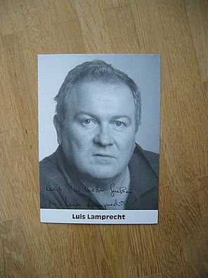 Polizeiruf 110 Schauspieler Luis Lamprecht Autogramm!!!