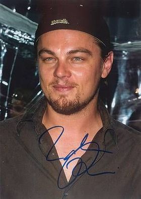 Original Autogramm Leonardo Dicaprio auf HGF