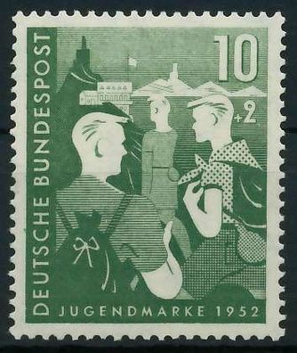 BRD 1952 Nr 153 ungebraucht X875C66