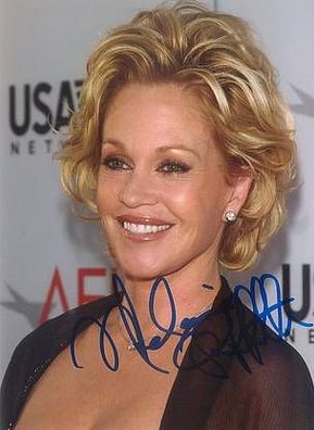 Original Autogramm Melanie Griffith auf HGF