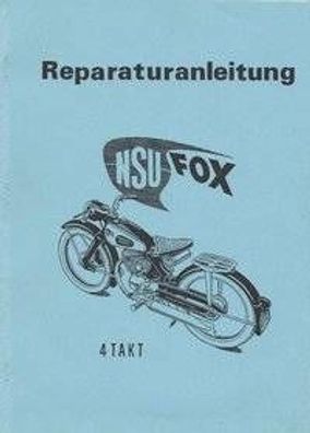 Reparaturanleitung NSU Fox, Motorrad, Oldtimer, Zweirad, Klassiker