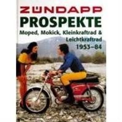 Zündapp-prospekte Moped, Mokick, Kleinkraftrad & Leicht