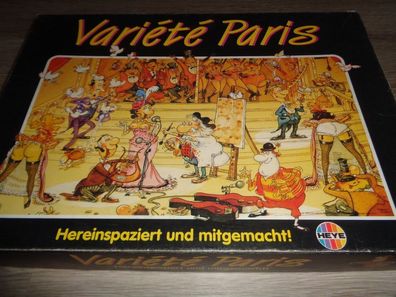 Gesellschaftsspiel Variete Paris- Hereinspaziert und mitgemacht -Das turbulente Spiel