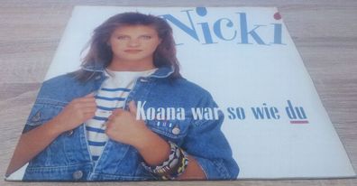 Maxi Vinyl Nicki - Koana war so wie Du