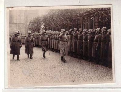 48847 Foto Deutsche Soldaten beim Appell 2. WK