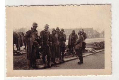 48273 Foto Deutsche Soldaten Kämpfer in Rotterdam 2. WK