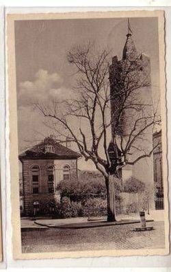49082 Ak Pössneck Weisser Turm und Malzhaus 1943