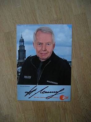 ZDF Notruf Hafenkante Schauspieler Harald Maack - handsigniertes Autogramm!!!