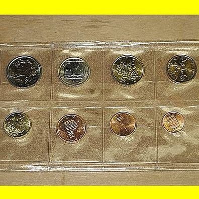 Kursmünzensatz Italien 2002 prägefrisch - unzirkuliert