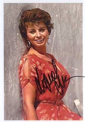 Original Autogramm SOPHIA LOREN auf HGF